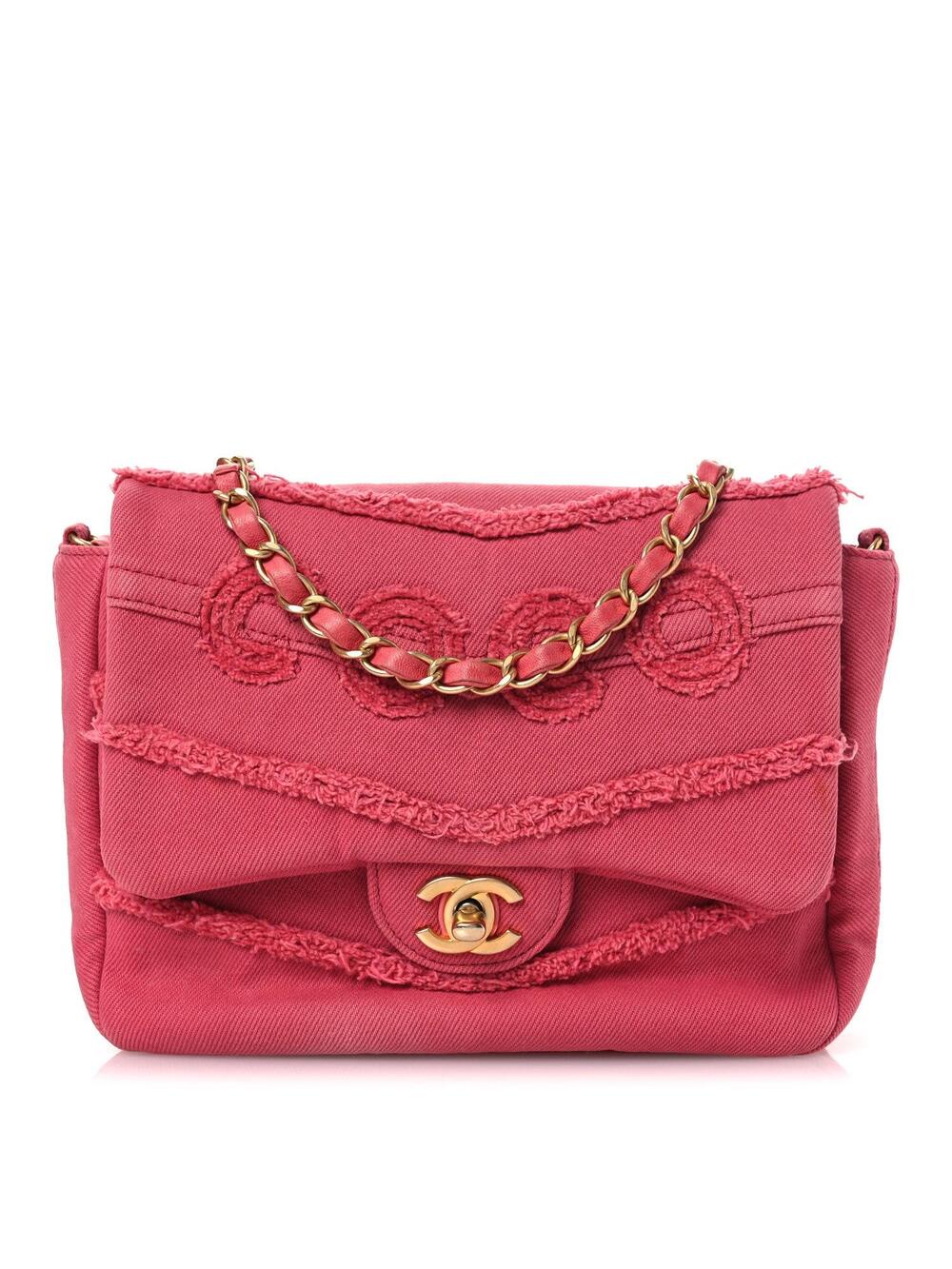 Chanel Denim Coco Flap Pink #323747C18B